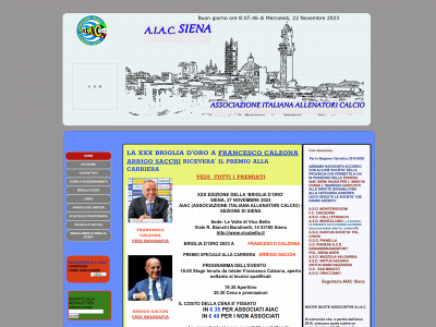 aiacsiena.it snapshot