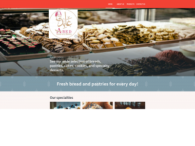 abedbakeries.com snapshot