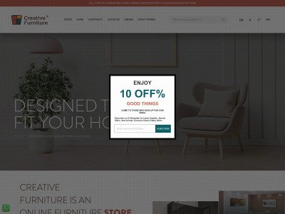 creativefurniture.ae snapshot