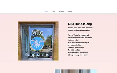 milohundsalong.se snapshot
