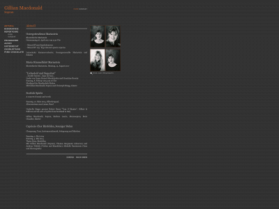 gillianmacdonald.com snapshot
