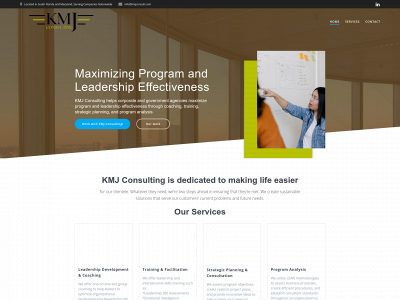 kmjconsult.com snapshot