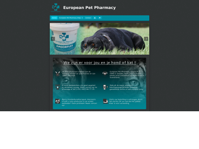 europetpharmacy.be snapshot