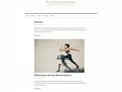 dieklarschreiber.de snapshot