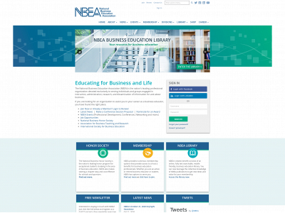 nbea.org snapshot