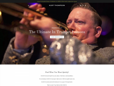 trumpetsizzle.com snapshot