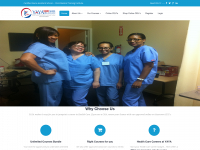 nurseassistantschoolyaya.com snapshot