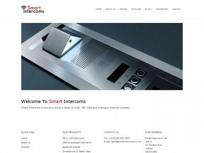 smartintercoms.com snapshot