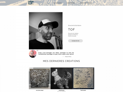 streetartsolidaire.fr snapshot