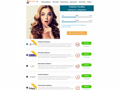 paskolinsiu.lt snapshot