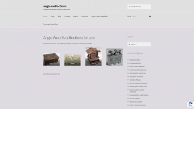 angiescollections.co.uk snapshot