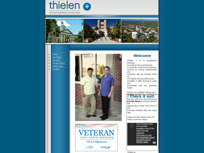 www.thielencpa.com snapshot