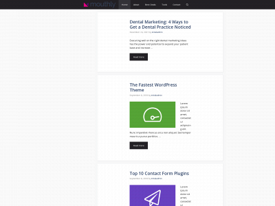 mouthly.com snapshot
