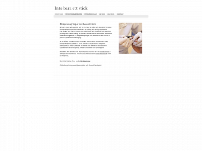 intebaraettstick.se snapshot