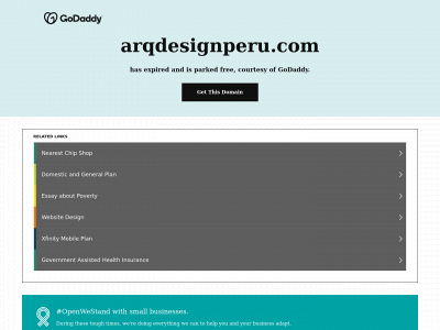 arqdesignperu.com snapshot