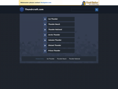 thundrcraft.com snapshot