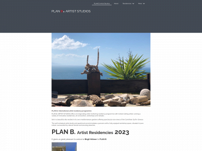 plan-b-artist-studios.com snapshot