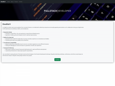 mm-dev.se snapshot