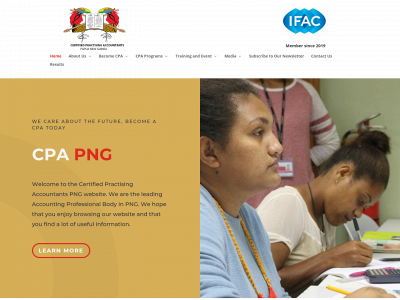 cpapng.org.pg snapshot