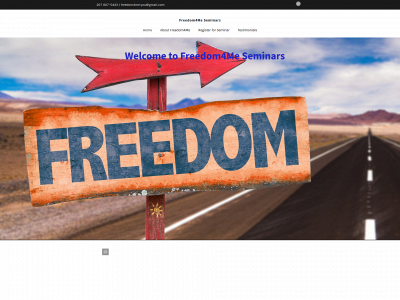 freedom4meseminars.com snapshot