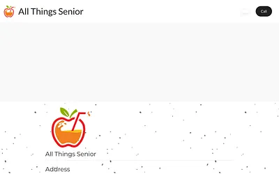 all-things-senior.com snapshot