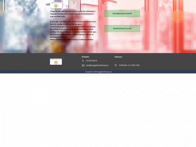 tryggdesinfisering.no snapshot