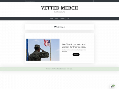 vettedmerch.com snapshot