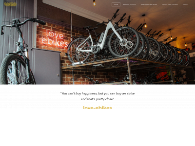 www.love-ebikes.co.uk snapshot