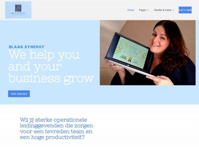 blaaksynergy.com snapshot