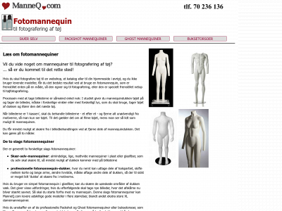 fotomannequin.dk snapshot
