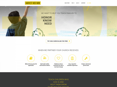 harvestkidsnow.com snapshot