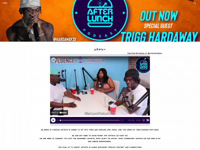 afterlunchpodcast.com snapshot