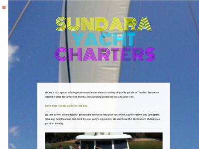 sundaracharterstrinidad.com snapshot