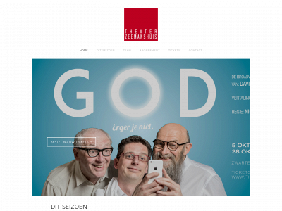 www.theaterzeemanshuis.be snapshot