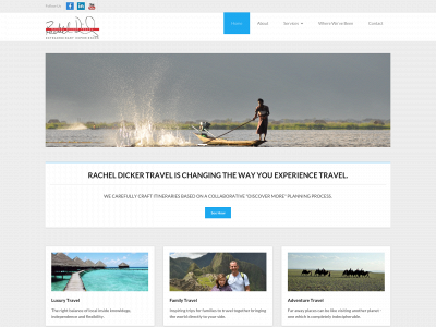 racheldickertravel.com snapshot