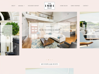 theindiblue.com snapshot