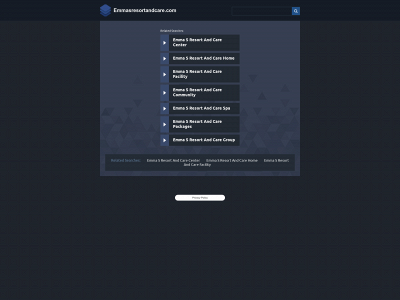 emmasresortandcare.com snapshot