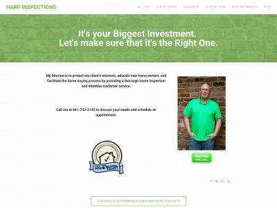 www.harpinspections.com snapshot
