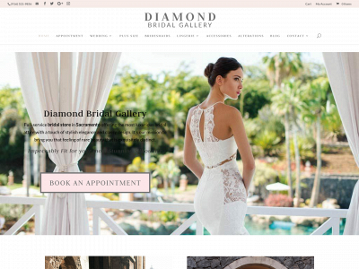 diamondbridalgallery.com snapshot