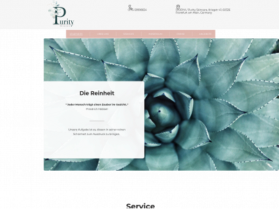 purity-skincare.de snapshot