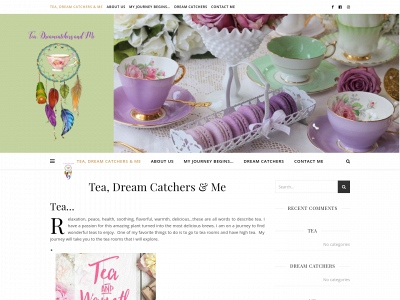 teadreamcatchersandme.com snapshot