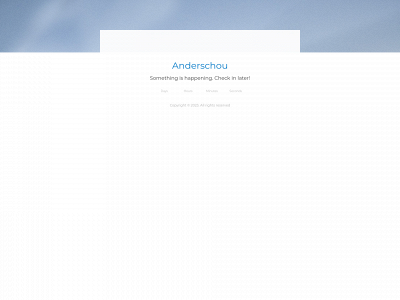 anderschou.com snapshot