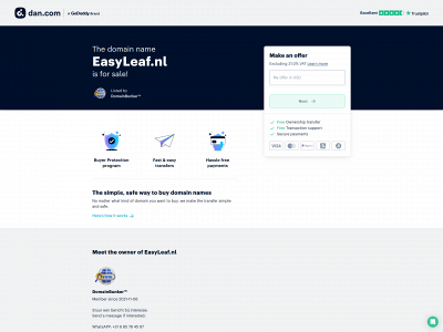 easyleaf.nl snapshot