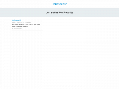 christocash.com snapshot
