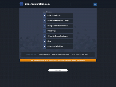 citizencelebration.com snapshot