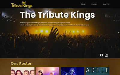 thetributekings.be snapshot