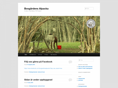 bosgardensalpacka.se snapshot