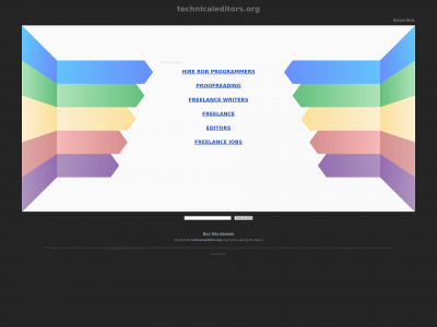 technicaleditors.org snapshot