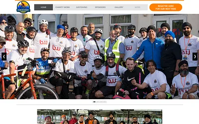 cyclingforhumanity.org.uk snapshot