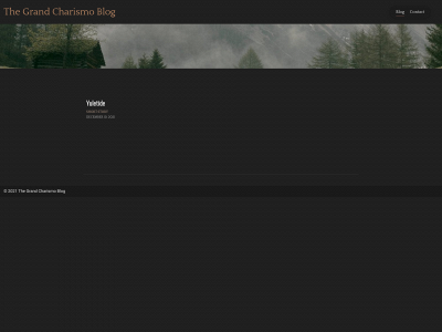 thegrandcharismo.com snapshot
